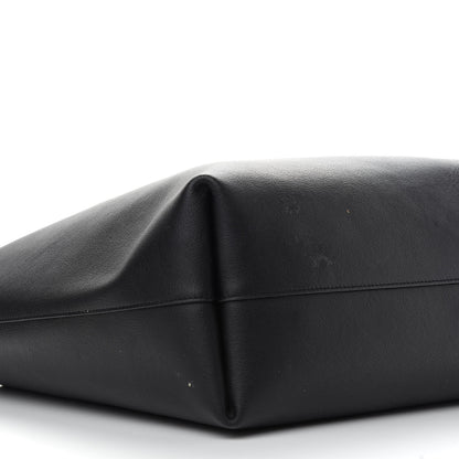 Saint Laurent Calfskin Large Shopping Tote Black 8 of 11