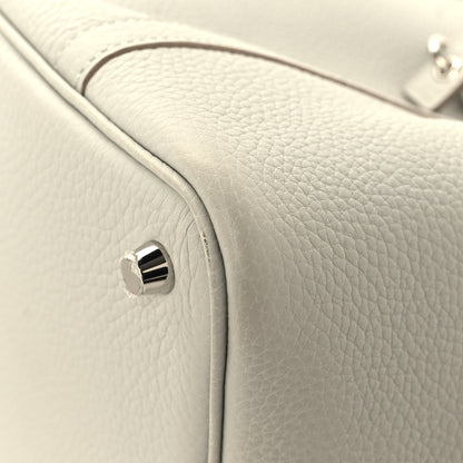 Hermes Taurillon Clemence Picotin Lock 18 PM Gris Perle 9 of 12