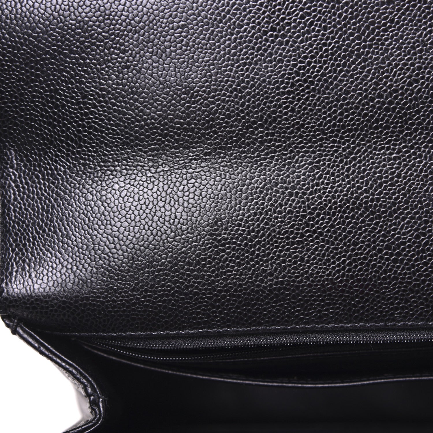 Chanel Caviar Quilted Jumbo Kelly Flap Black 13 of 13