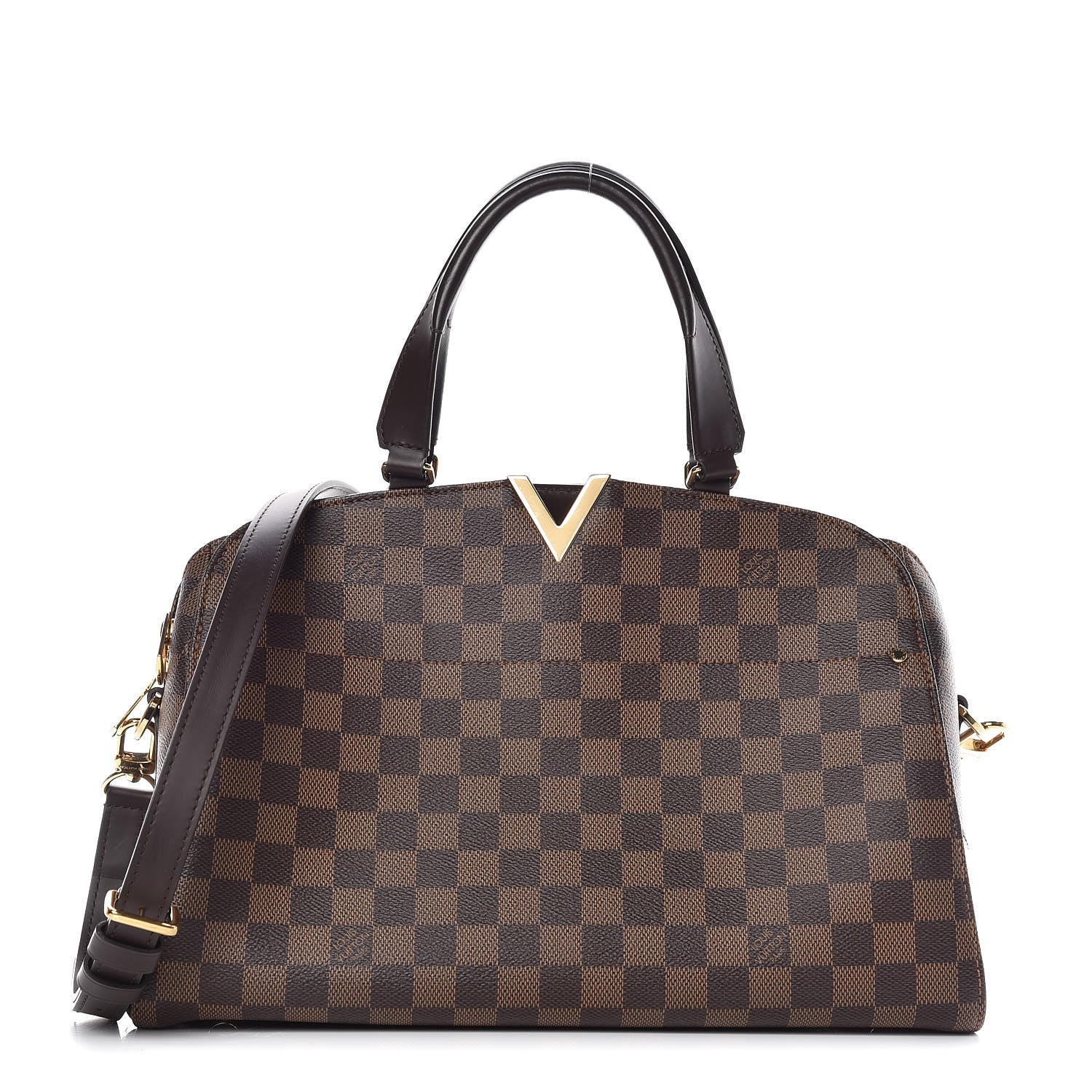 Louis Vuitton Damier Ebene Kensington Bowling Bag 1 of 11