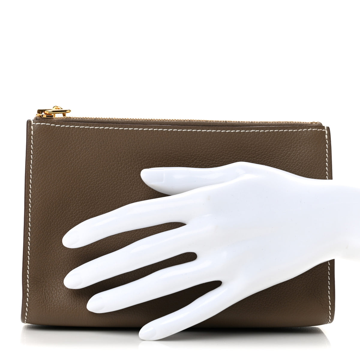 Evercolor Chaine d'Ancre Zipengo PM Toiletry Pouch Etoupe