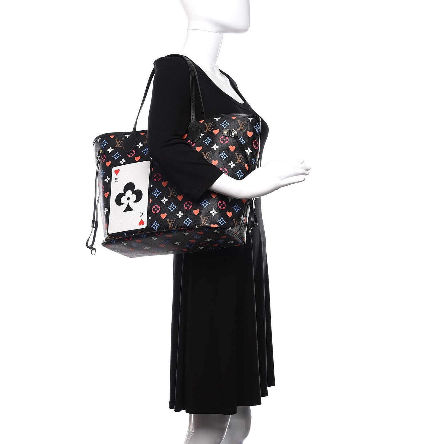 Game On Neverfull MM Black