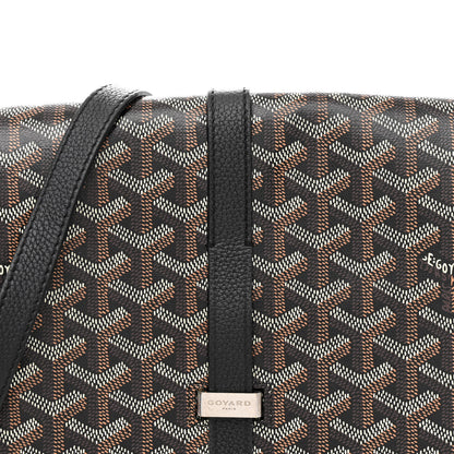 Goyard Goyardine Belvedere II MM Messenger Bag Black 7 of 10