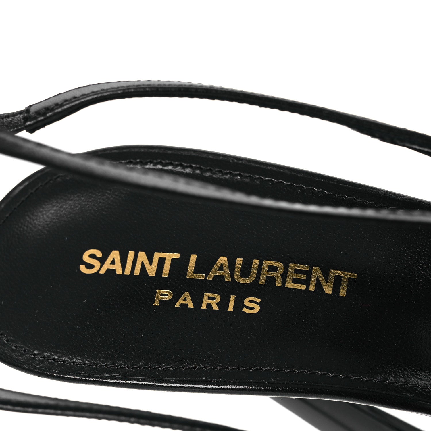 Saint Laurent Tulle Mesh Lambskin Oxails 110 Ankle Tie Pumps 40 Black 8 of 11