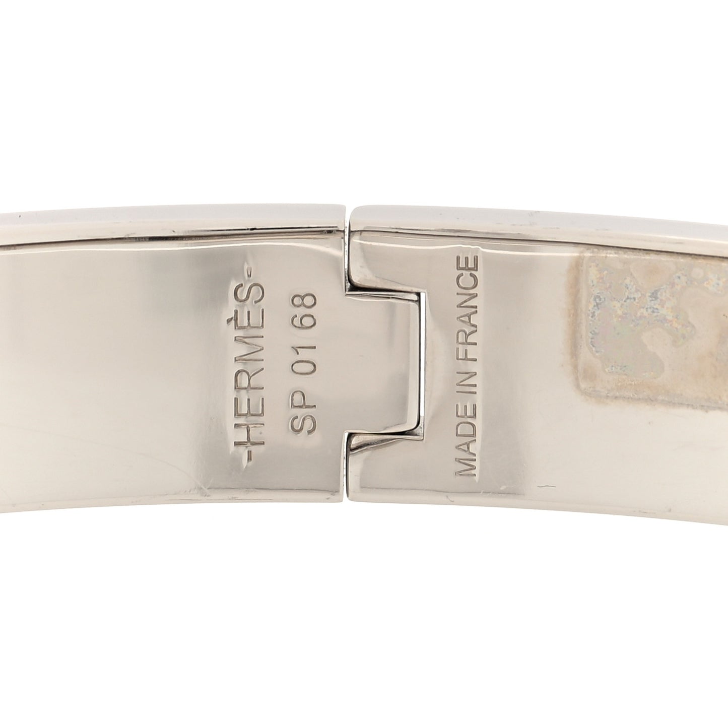 Enamel Printed Narrow The Three Graces Hinged Bracelet M Pink Delirium