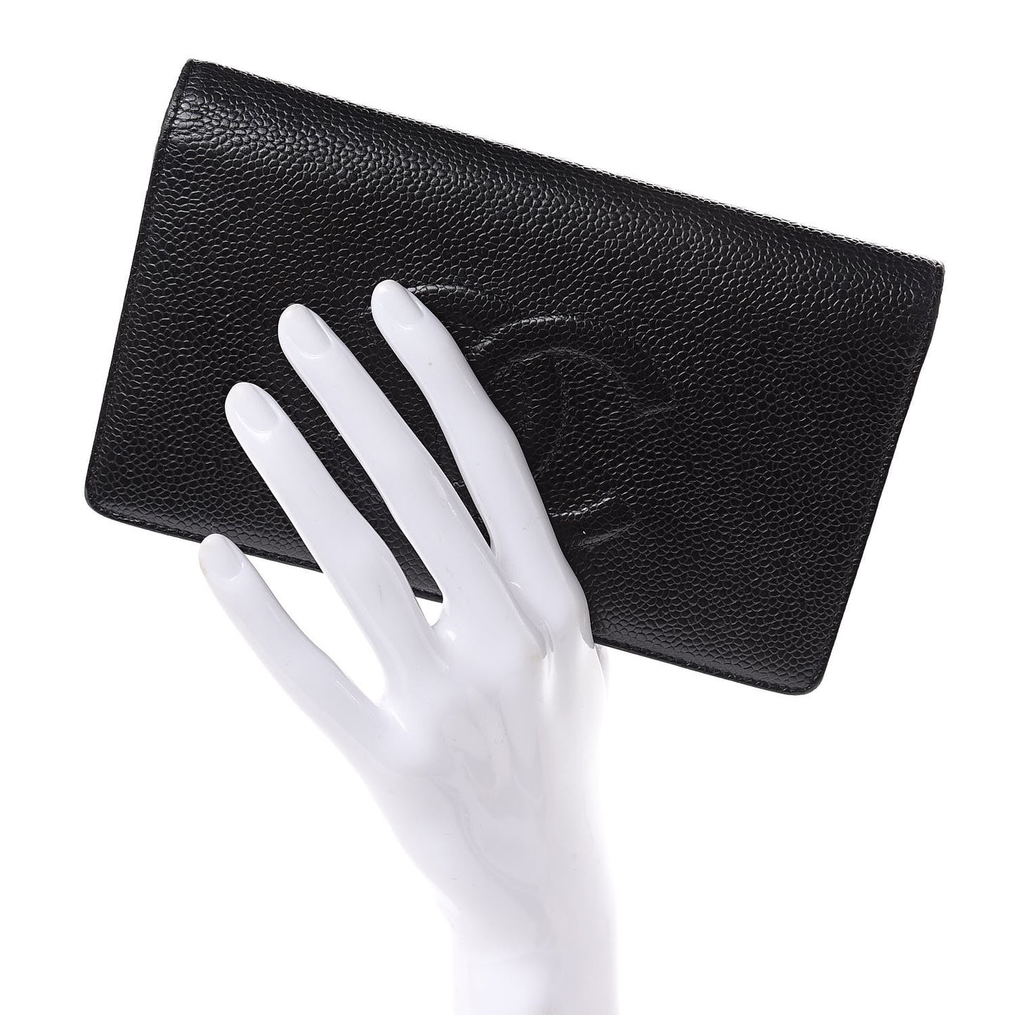 Caviar Timeless CC Yen Wallet Black