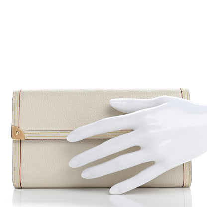 Louis Vuitton Suhali Porte Tresor International Wallet White 2 of 9