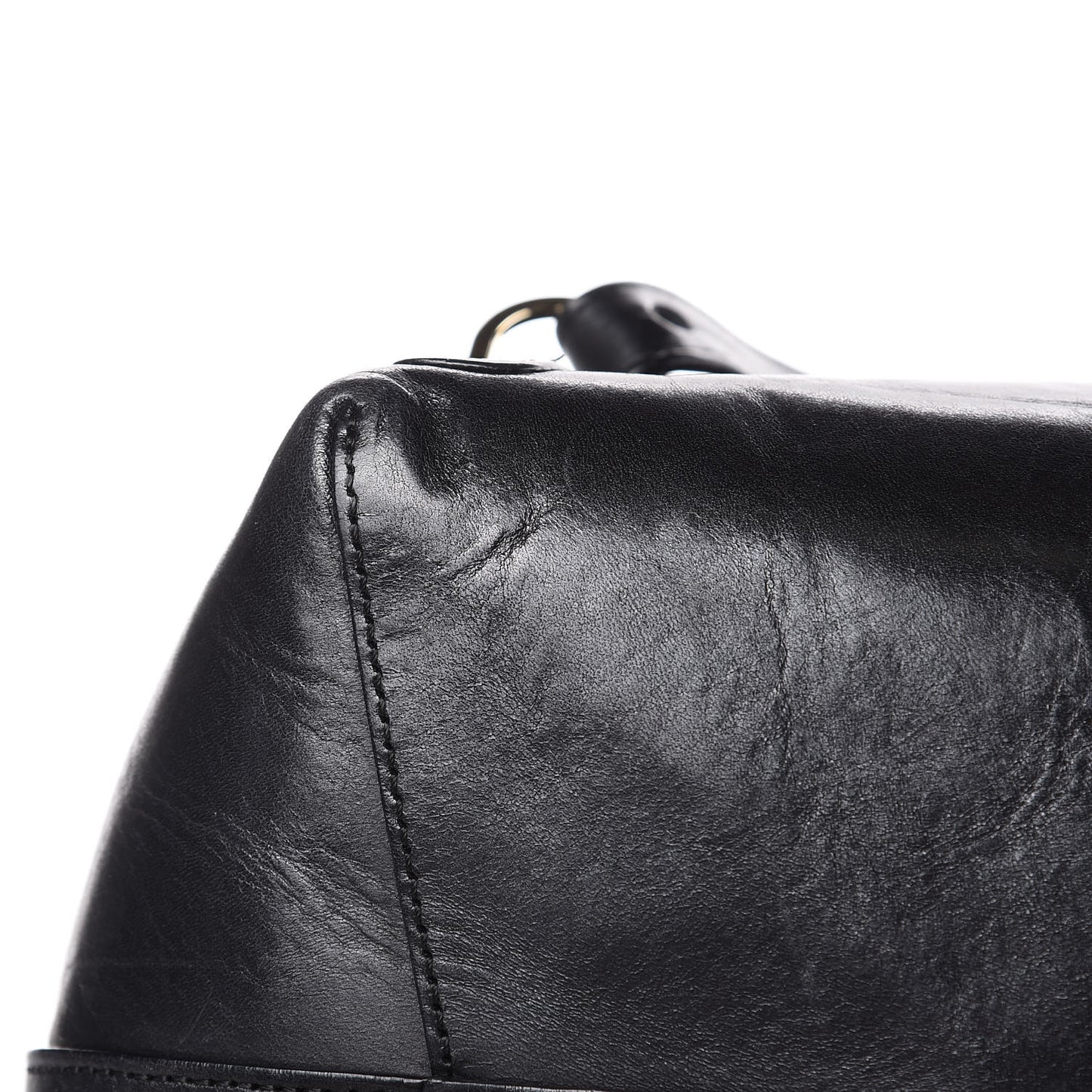 Vegetable Tanned Calfskin Backpack Black