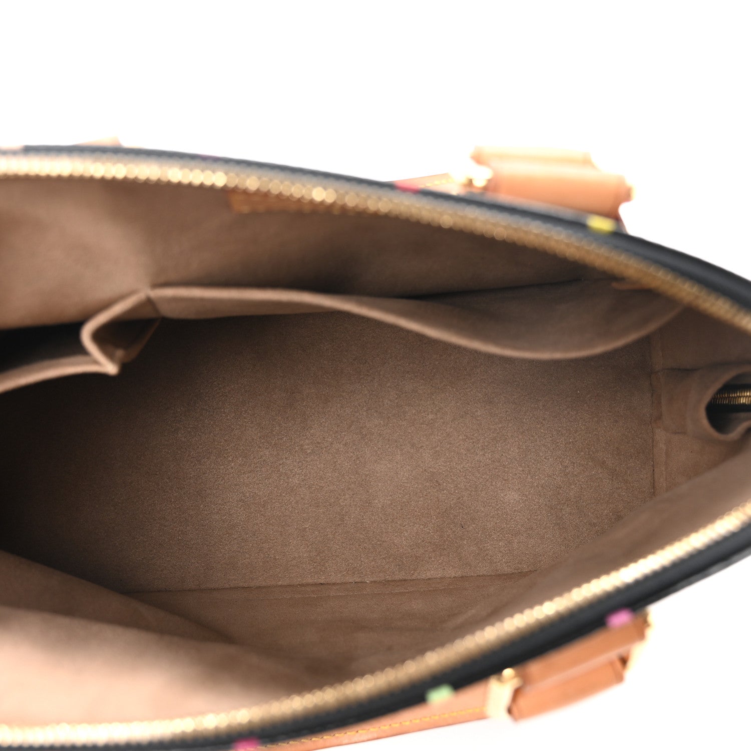 Louis Vuitton Monogram Multicolor Alma PM Black 5 of 9
