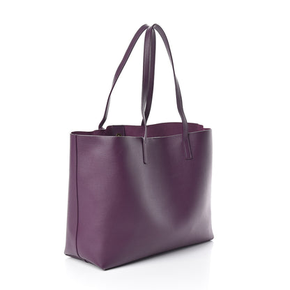 Saint Laurent Calfskin Large Shopping Tote Pruna 3 of 10