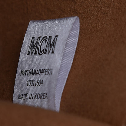 MCM Grained Calfskin Medium Milla Tote Pale Mauve 13 of 21