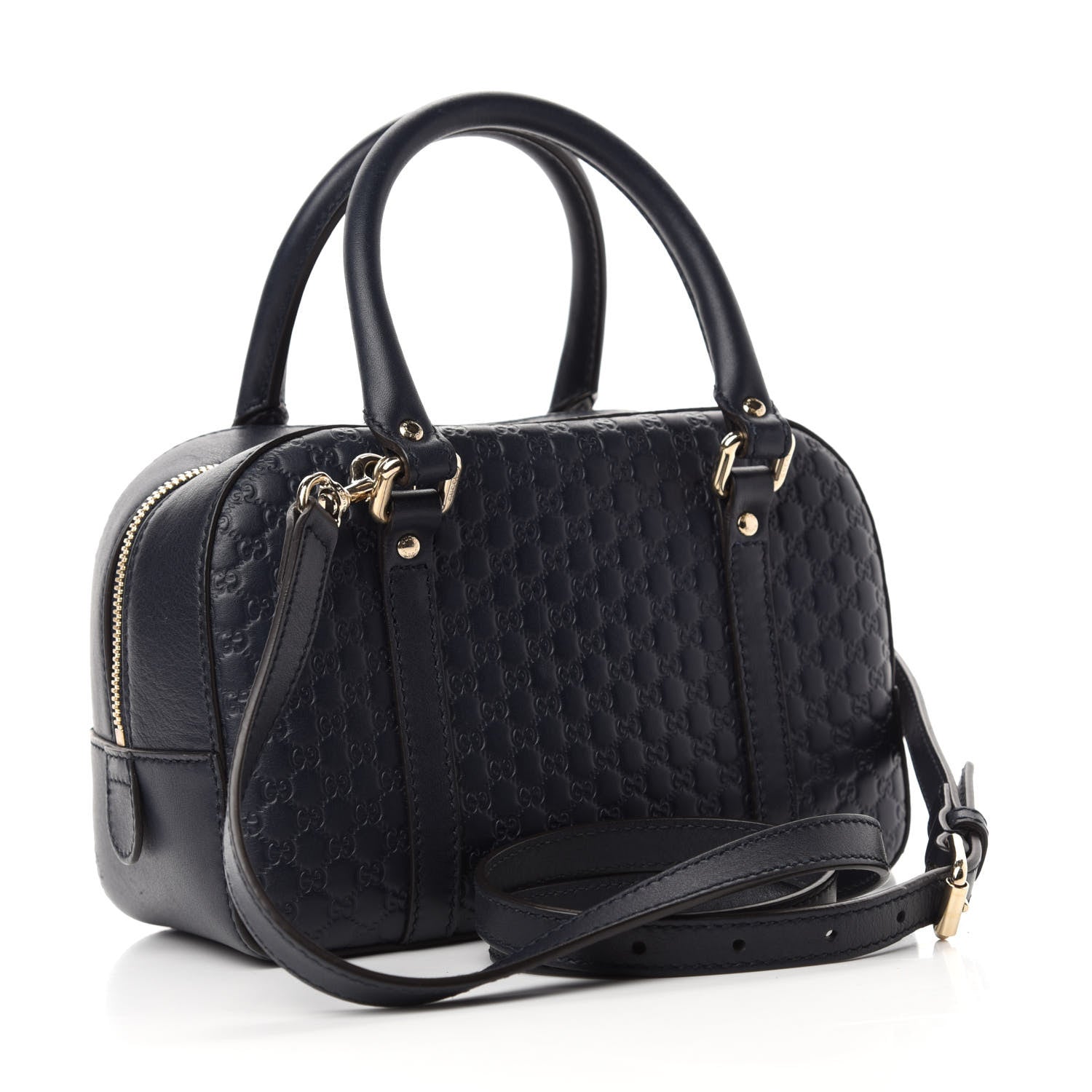 Gucci Soft Microguccissima Small Crossbody Bag Blue 3 of 10