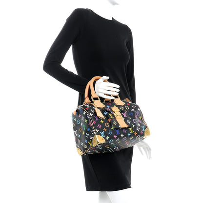 Louis Vuitton Monogram Multicolor Speedy 30 Black 2 of 9