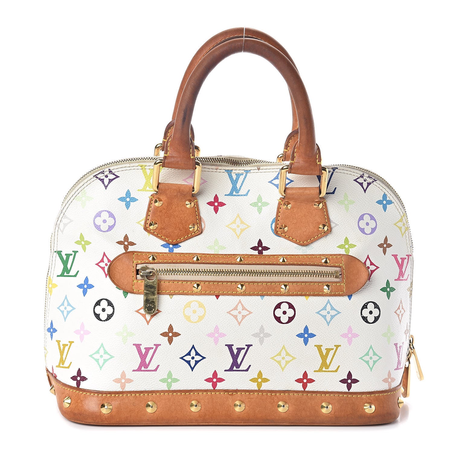 Louis Vuitton Monogram Multicolor Alma White 1 of 14