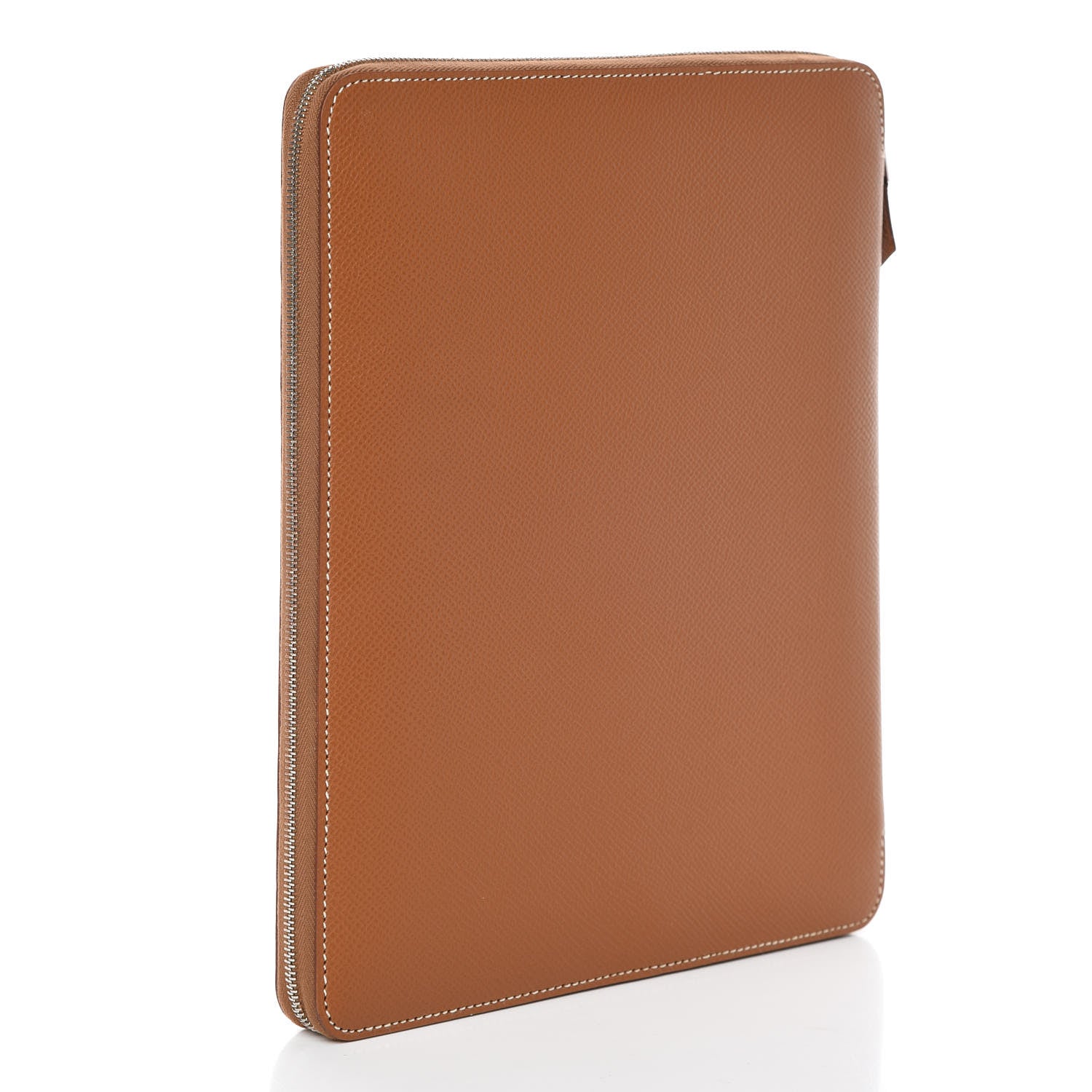 Hermes Epsom Globe Trotter Zip Agenda GM Gold 3 of 8