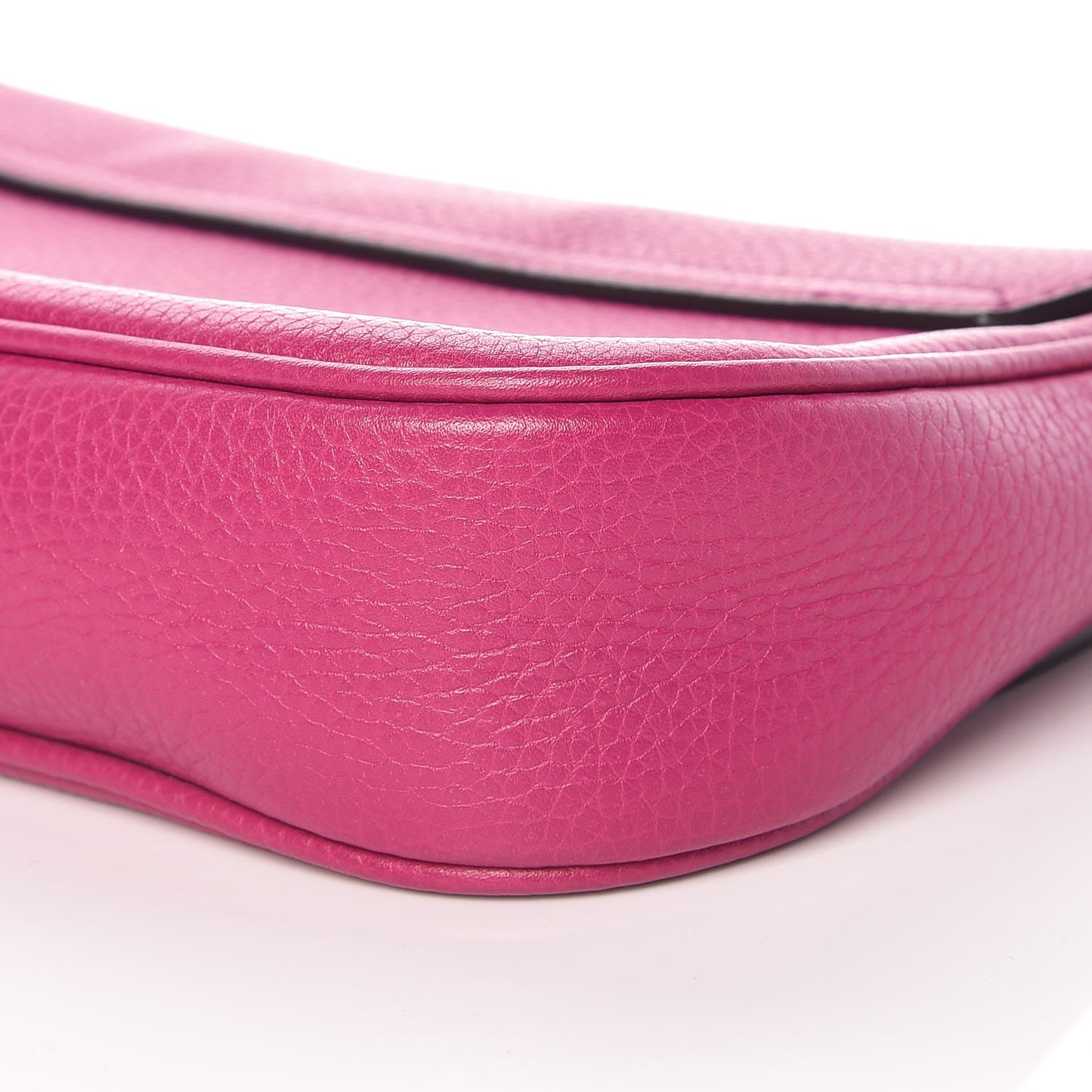 Cellarius Calfskin Medium Soho Flap Crossbody Bright Bouganville