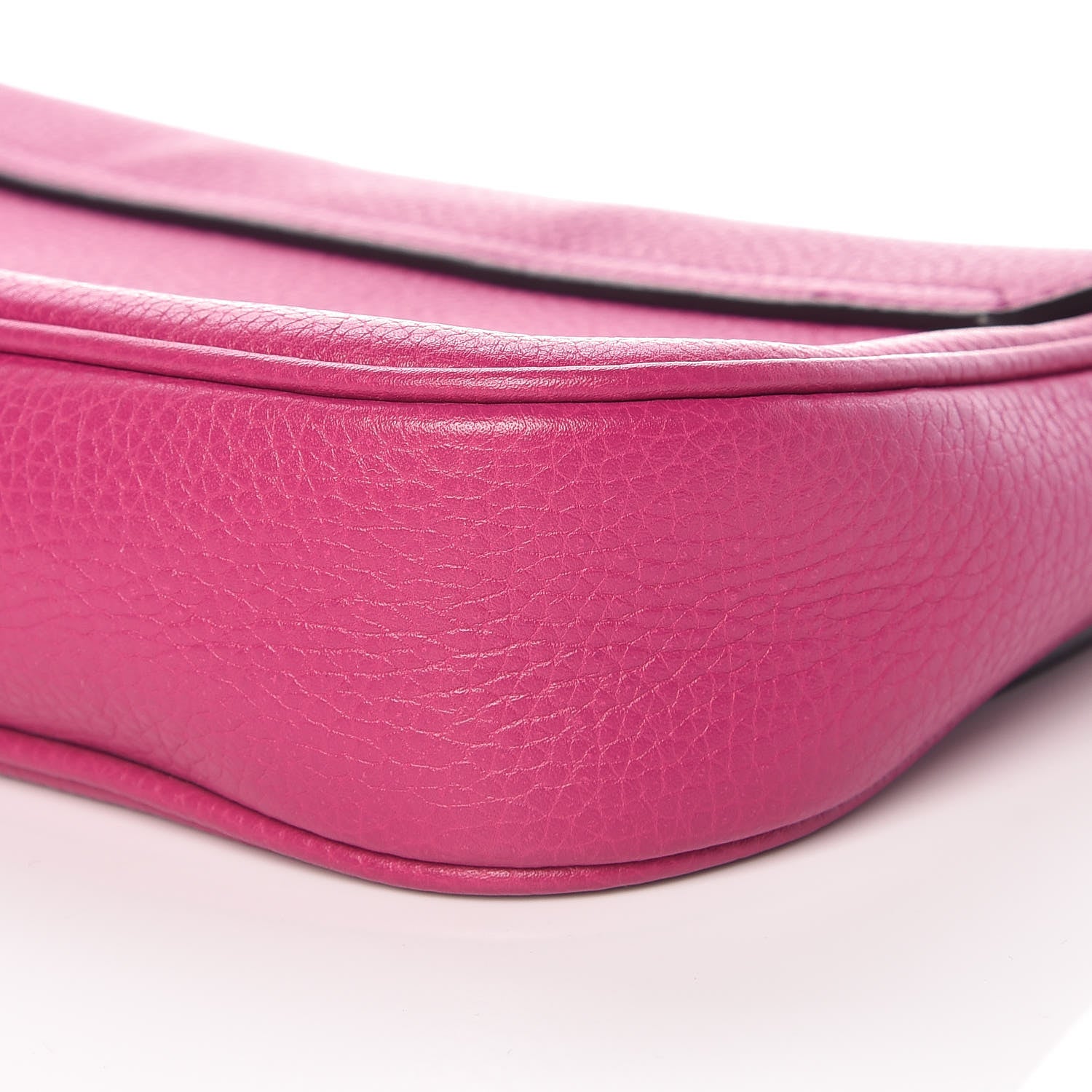 Gucci Cellarius Calfskin Medium Soho Flap Crossbody Bright Bouganville 6 of 9