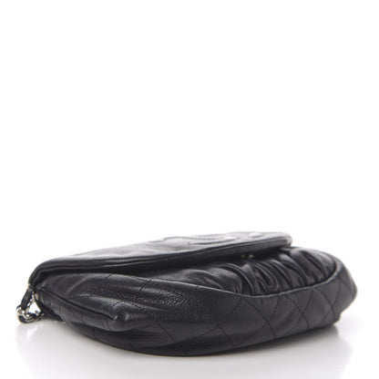 Chanel Caviar Half Moon Wallet On Chain WOC Black 3 of 9