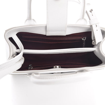 Chanel Grained Calfskin Mini Neo Executive Shopper Tote White 5 of 7