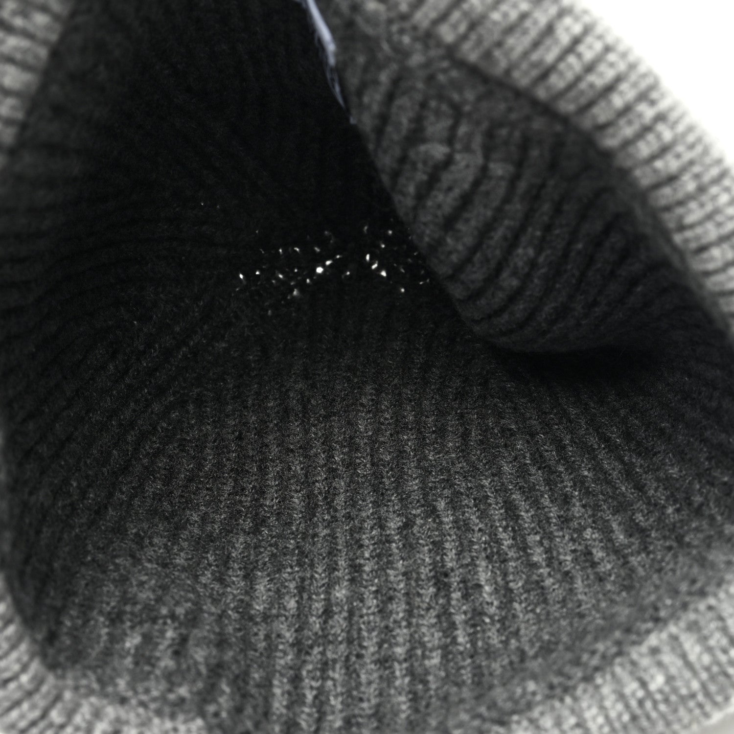 Hermes Cashmere Knit Heaven Beanie M Charbon Flanelle 4 of 5