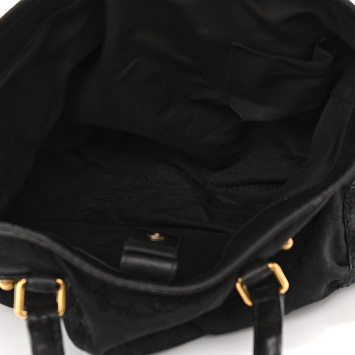 Monogram Medium Jockey Tote Black