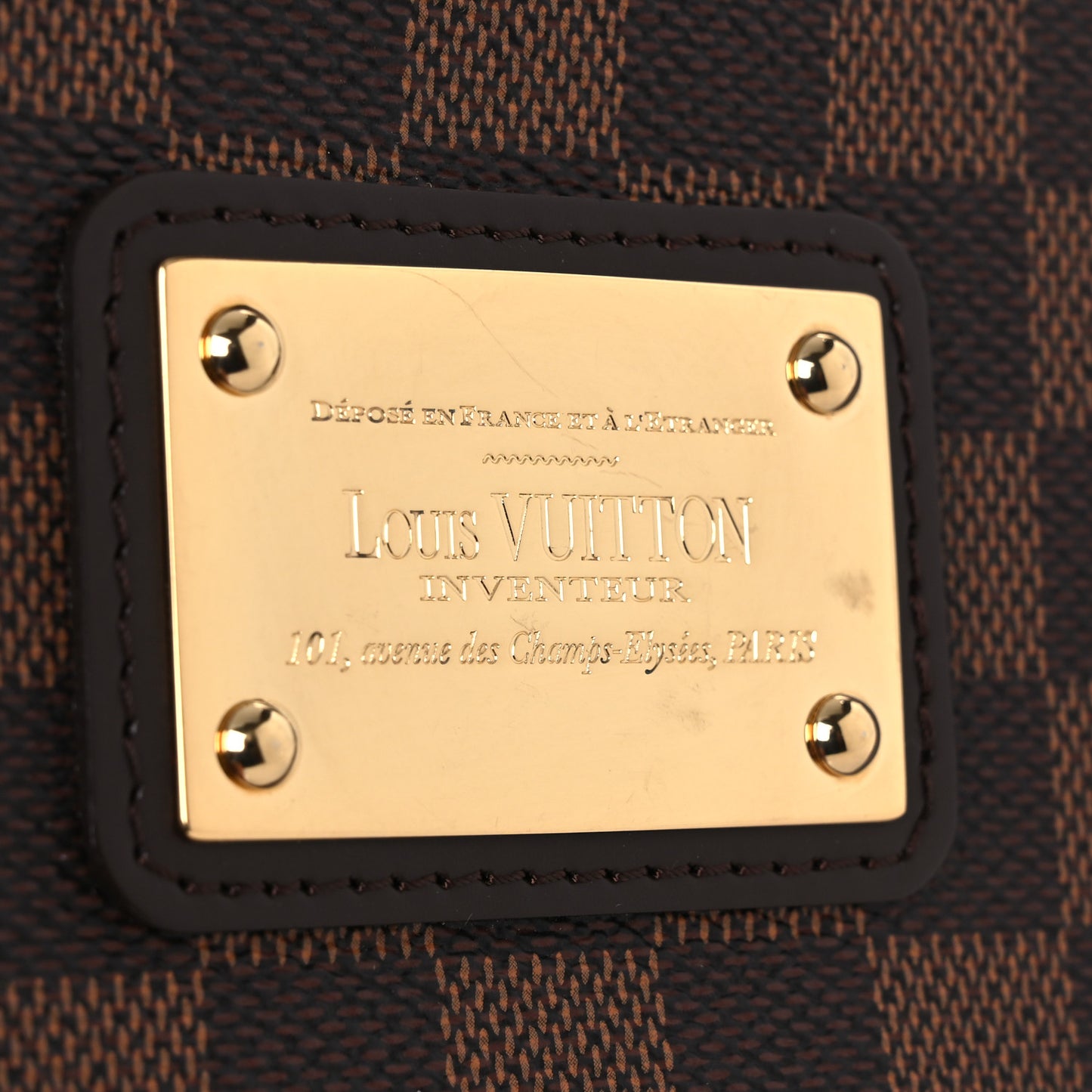 Damier Ebene Eva Clutch