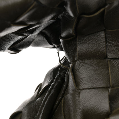 Bottega Veneta Calfskin Intrecciato Large Hop Kaki 11 of 11
