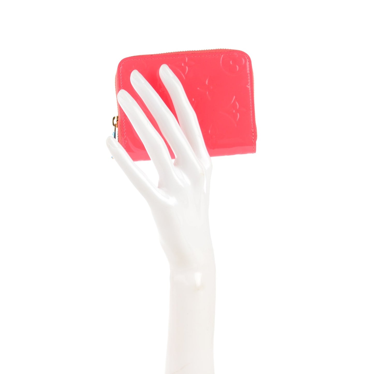 Vernis Zippy Coin Purse Rose Litchi