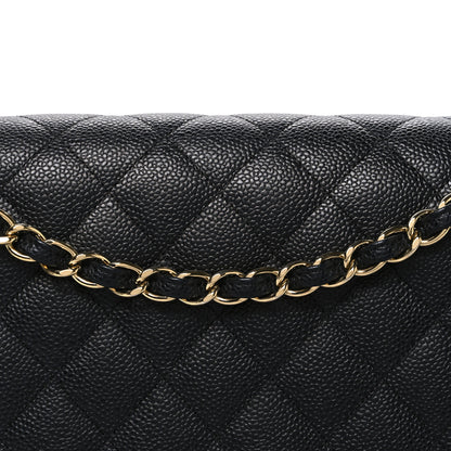 Chanel Caviar Quilted Maxi Double Flap Black 8 of 10