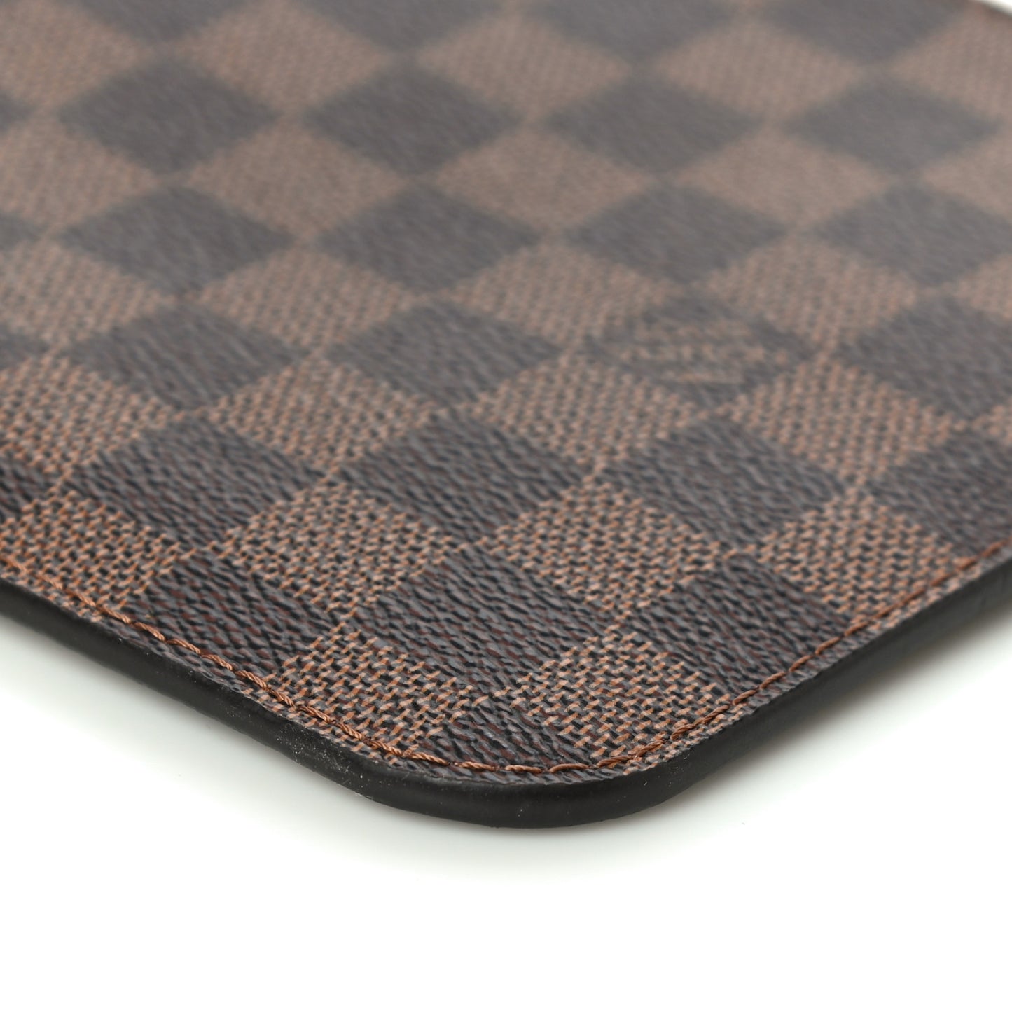 Damier Ebene Neverfull MM GM Pochette Rose Ballerine