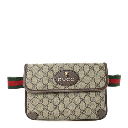 Gucci GG Supreme Monogram Neo Vintage Web Belt Bag Brown 1 of 13