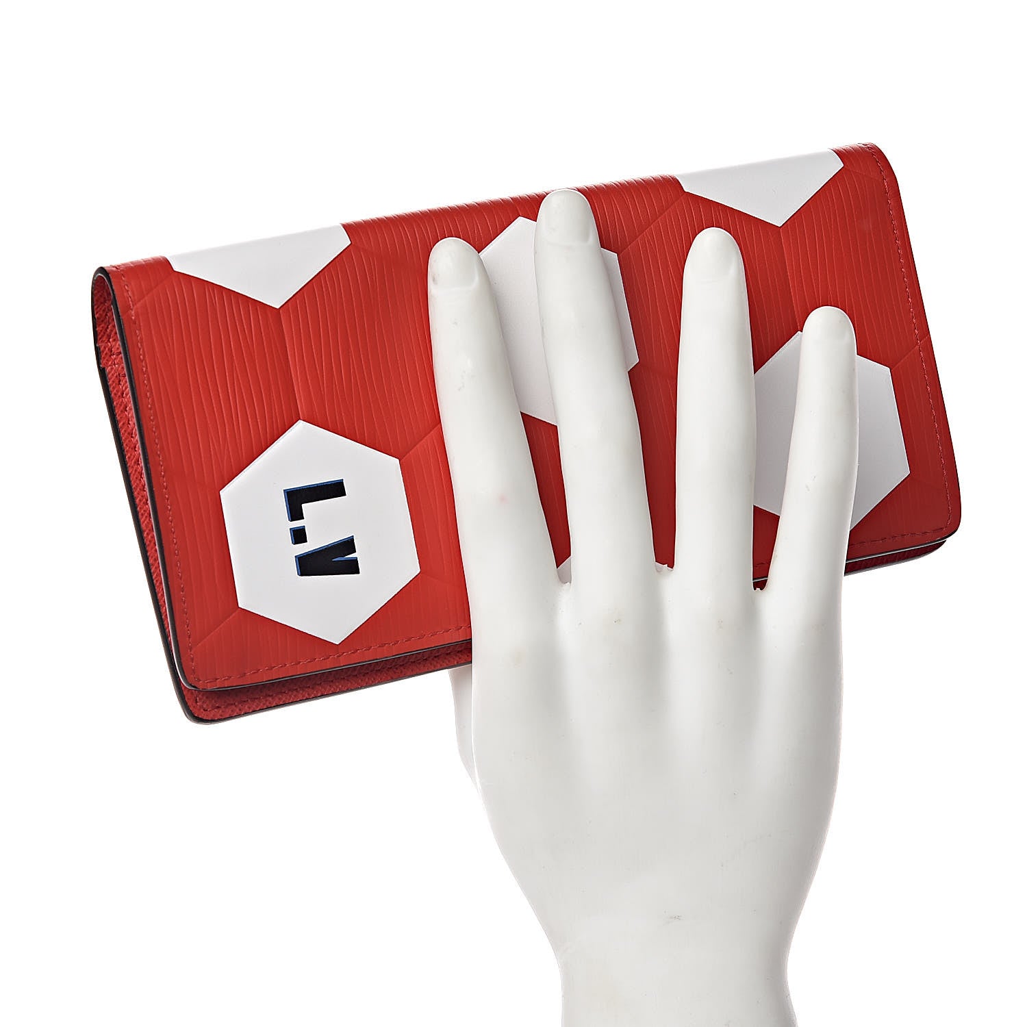 Louis Vuitton Epi World Cup Brazza Wallet Red 2 of 9