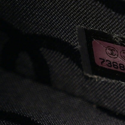 Chanel Calfskin Contrast Stitch Surpique Bowler Black 7 of 14
