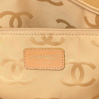 Chanel Calfskin Wild Stitch Large Tote Beige 6 of 9