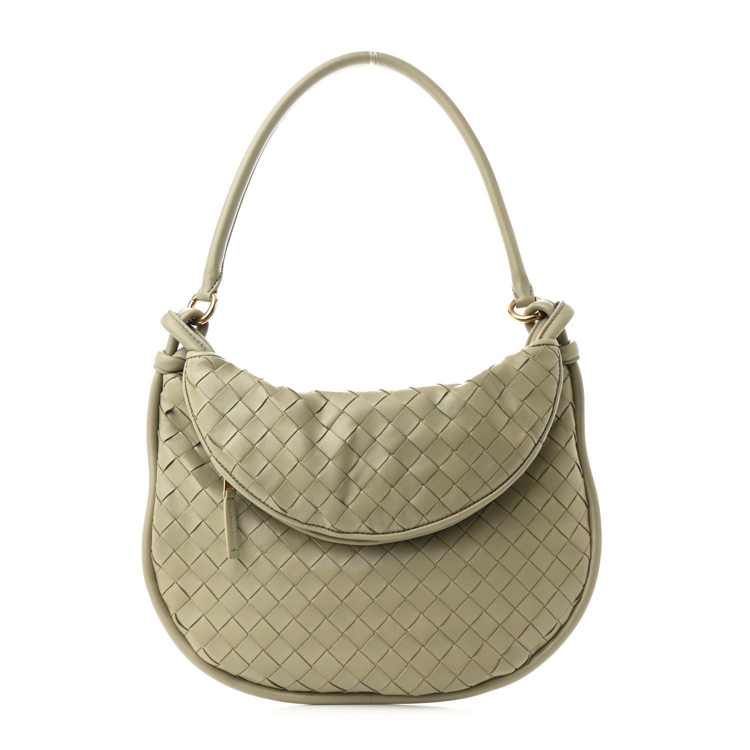 Bottega Veneta Nappa Intrecciato Medium Gemelli Travertine 1 of 11