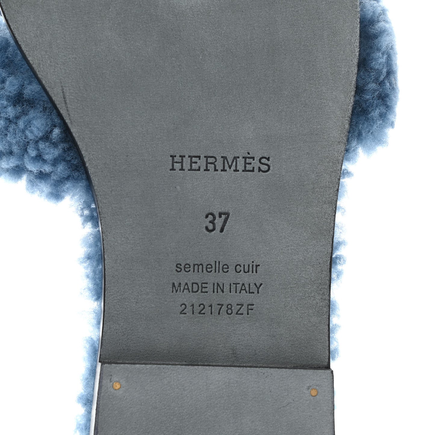 Woolskin Oran Sandals 37 Bleu