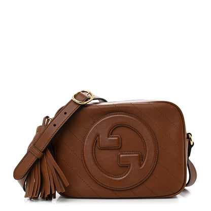 Gucci Sakai Be Green Calfskin Diagonal Stitched Small Blondie Shoulder Bag Cuir 1 of 10
