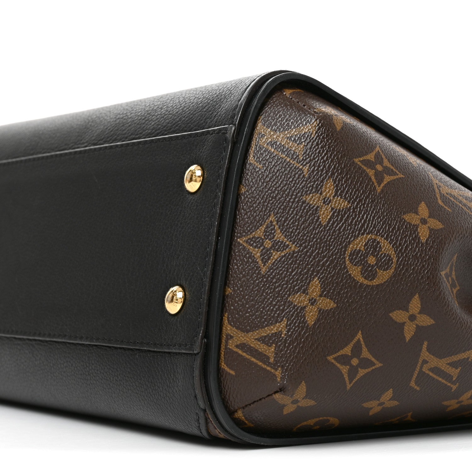 Louis Vuitton Calfskin Monogram Kimono Tote Black 9 of 10