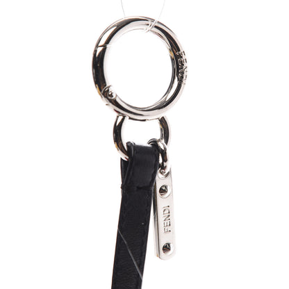 Fendi Mink Goat Fur QuTweet Funkyfur Bag Bug Charm Pimento Black Multicolor 3 of 4