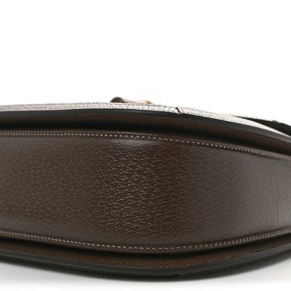Gucci Canvas Calfskin 100 Centennial Music Medium Bamboo 1947 Top Handle Bag Multicolor 10 of 11