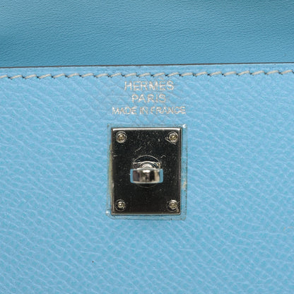 Hermes Epsom Tiny Kelly Sellier Celeste 8 of 20