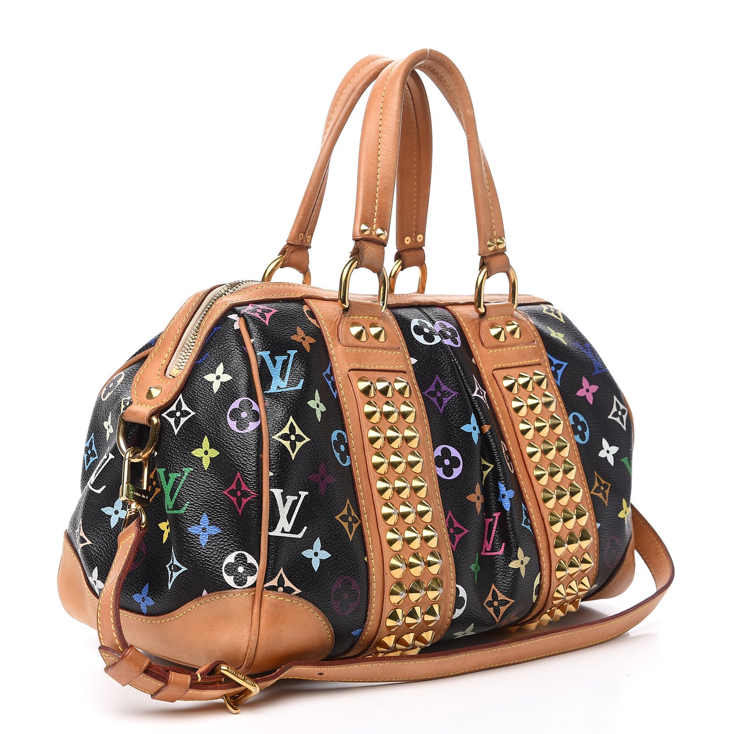 Monogram Multicolor Courtney MM Black