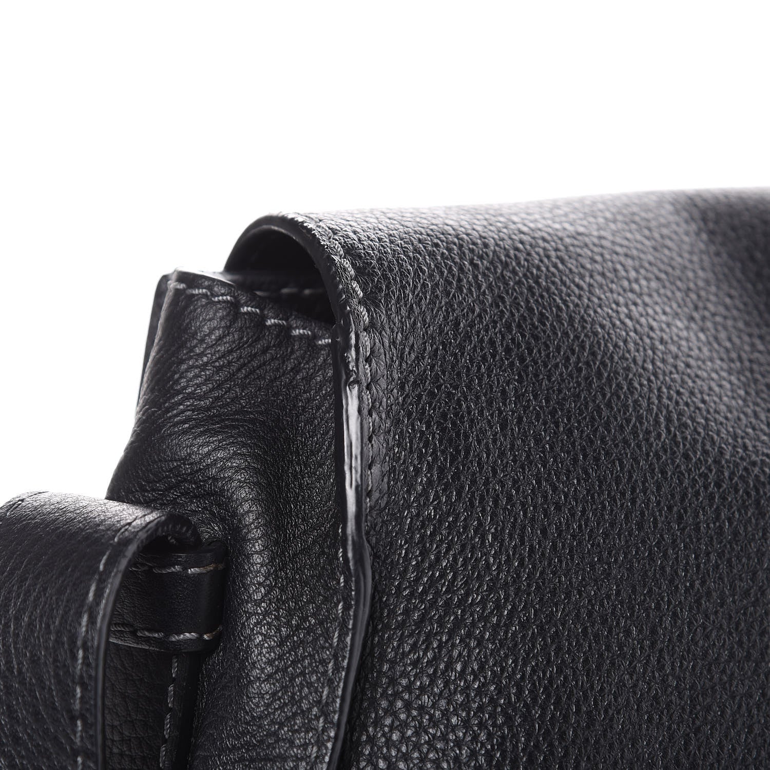 Chloe Calfskin Medium Marcie Round Crossbody Bag Black 11 of 13