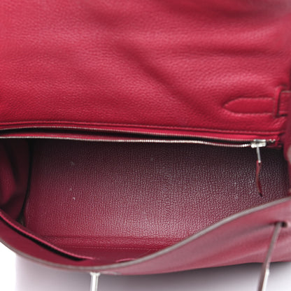 Hermes Togo Kelly Retourne 32 Rubis 5 of 25
