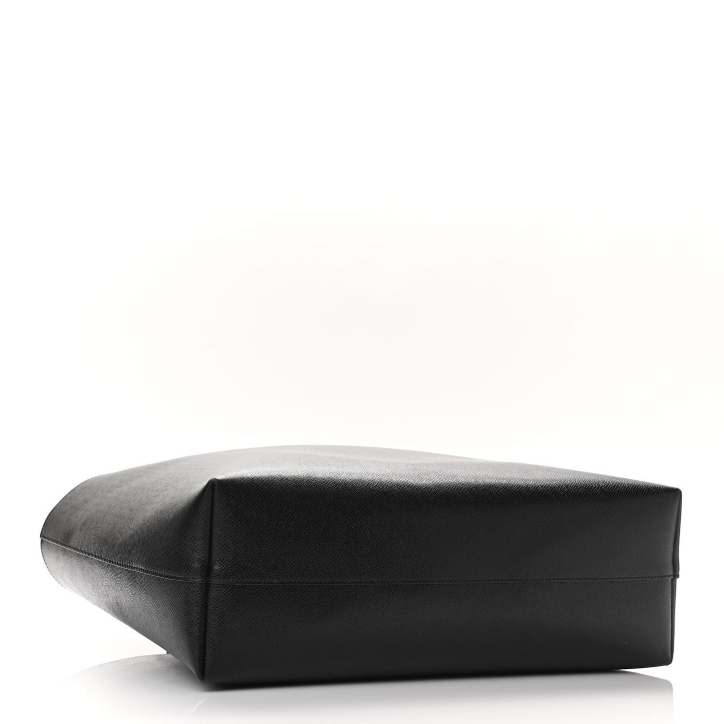 Calfskin Large Shopping Tote Black