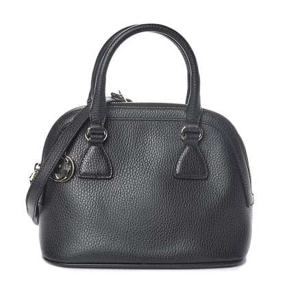 Gucci Dollar Calfskin Small GG Charm Dome Bag Black 1 of 9