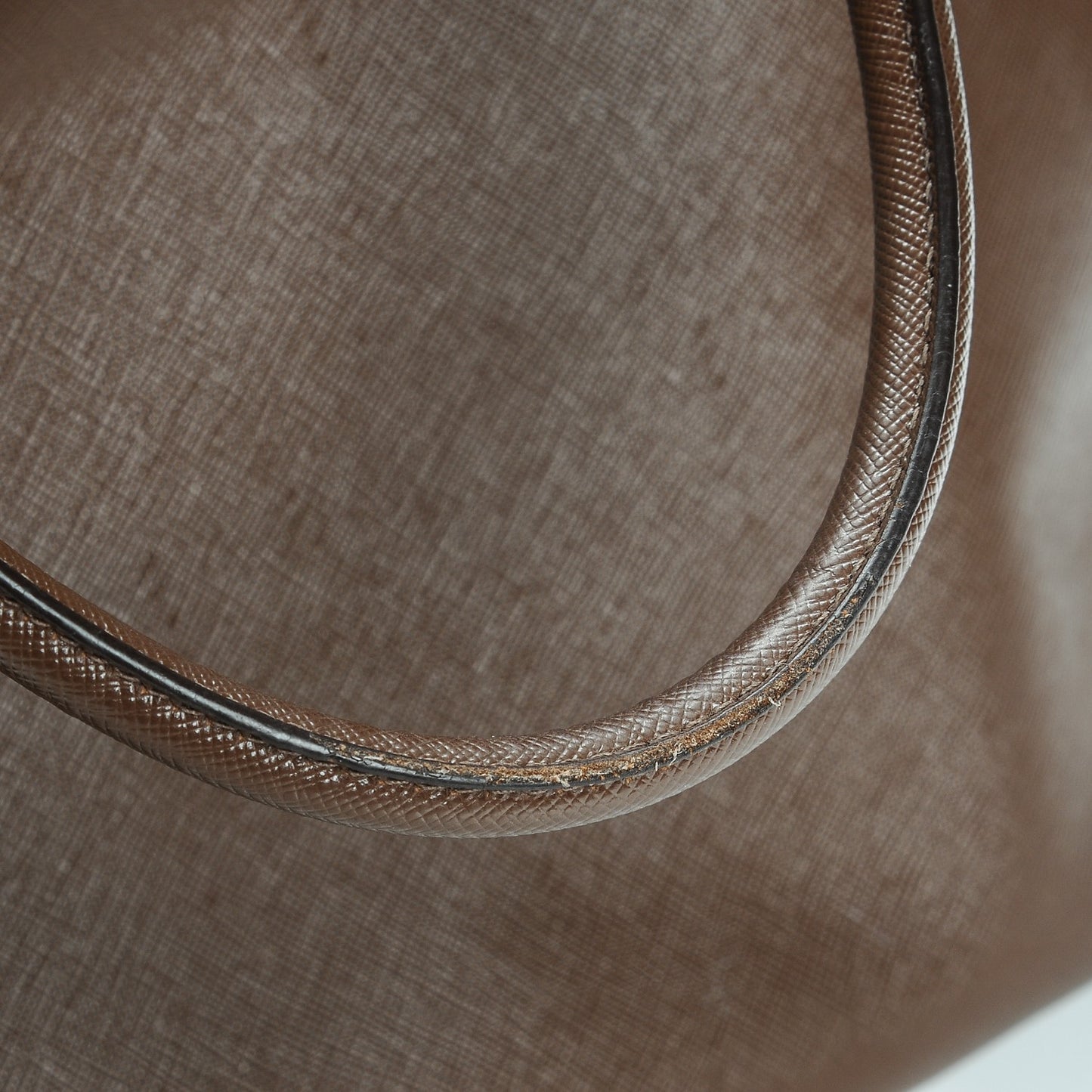 Saffiano Lux Extra Large Galleria Double Zip Tote Cacao