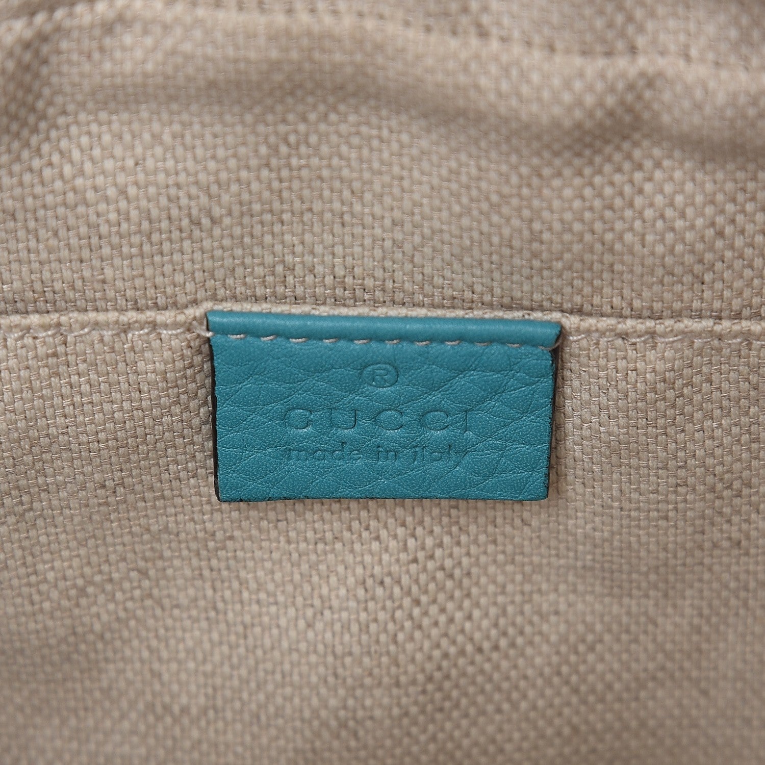 Gucci Pebbled Calfskin Small Soho Disco Bag Deep Cobalt 6 of 8
