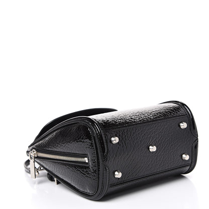 Alexander McQueen Patent Mini Heroine Black 3 of 11