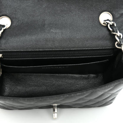 Chanel Caviar Quilted Mini Rectangular Flap Black 5 of 12